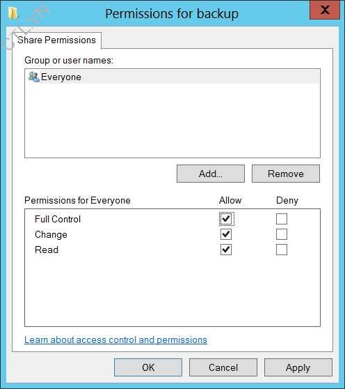 lab sharepoint 2013 - backup sharepoint