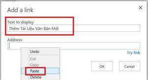 Lab sharepoint 2013 - sua link