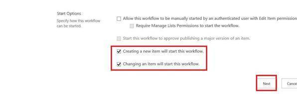 Lab sharepoint server - add workflow