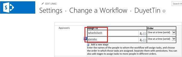 Lab sharepoint server - Assign user