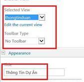 Lab sharepoint - create View