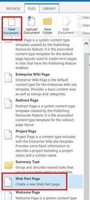 Lab sharepoint server -Tạo page