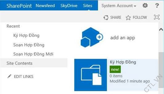 Collect signatures workflow 