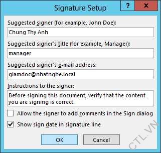 lab sharepoint server 2013 - Collect signatures workflow