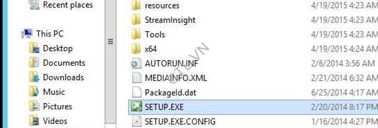 Setup SQL server 2014