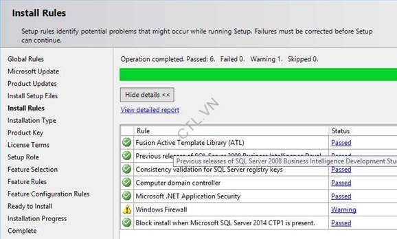 Setup SQL server 2014 step by step