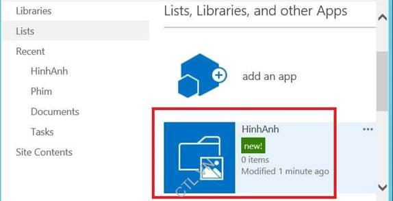 quan-ly-thu-vien trong sharepoint