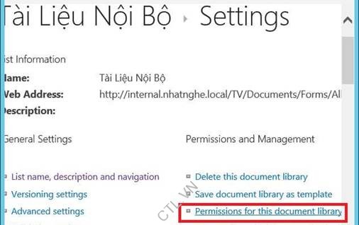quan-ly-thu-vien trong sharepoint