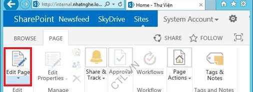 dung sharepoint quan-ly-thu-vien 