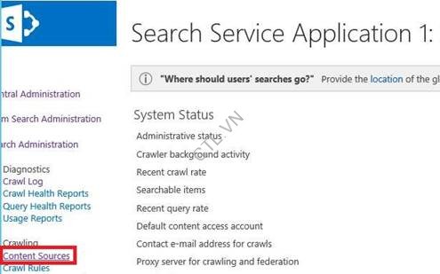 huong dan tao site tim kiem trong sharepoint