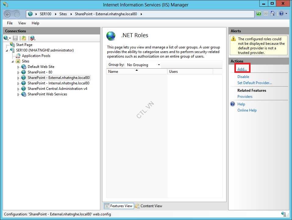 lab sharepoint 2013 CLAIMS-BASED AUTHENTICATION