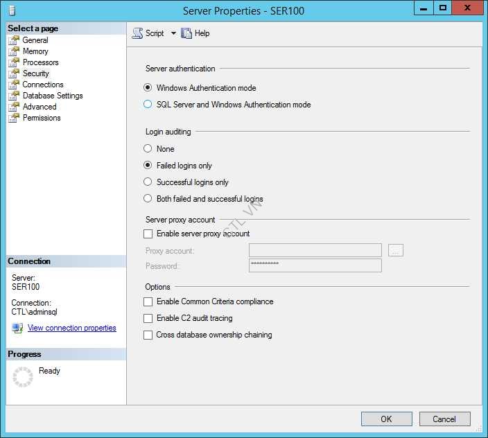 Quản Lý SQL Server Security