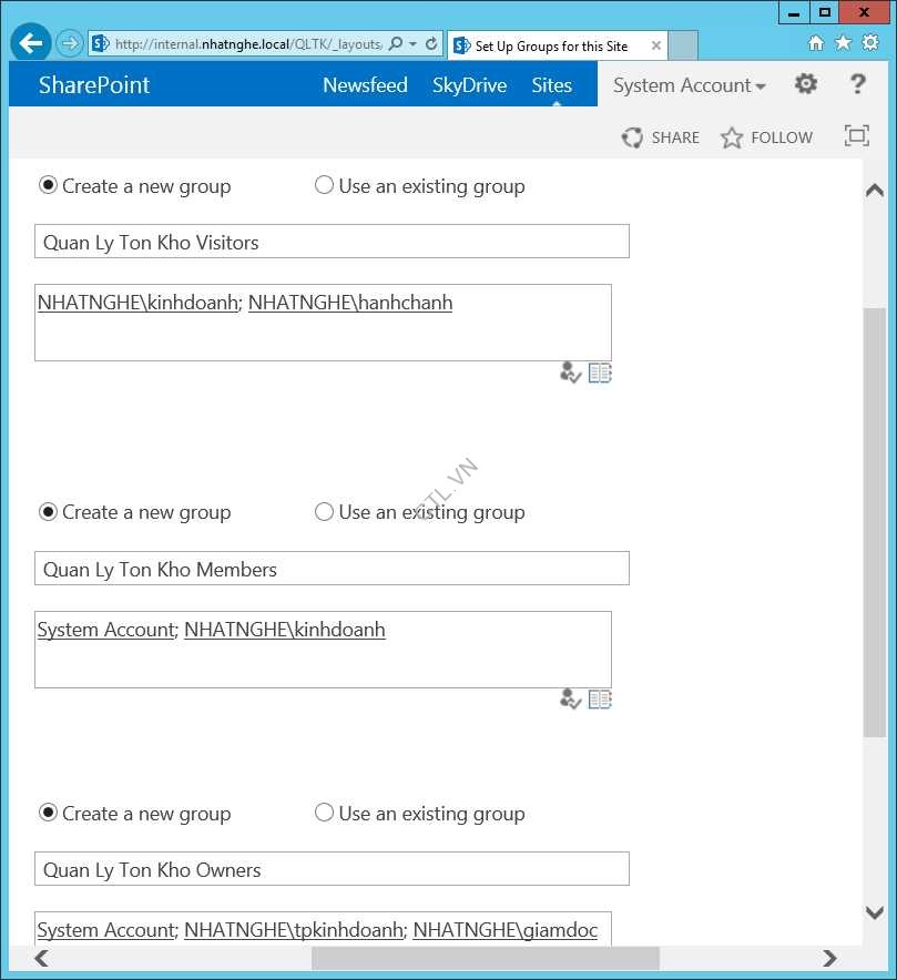 Ứng Dụng Workflow Quản Lý Xuất Nhập Sản Phẩm
