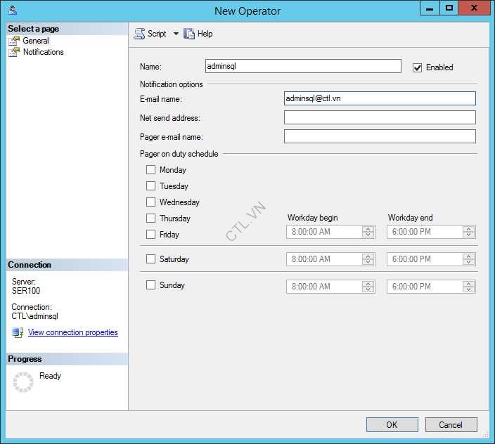 Monitor SQL Server 2014 với Notifications và Alerts