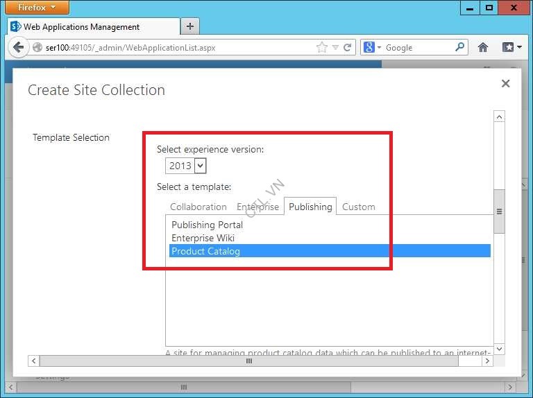 XÂY DỰNG SITE BÁN HÀNG DÙNG CROSS-SITE PUBLISHING