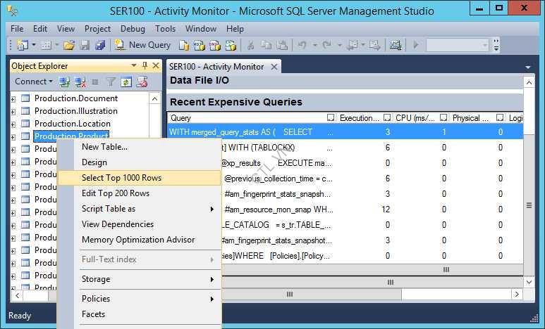 Monitor SQL Server 2014
