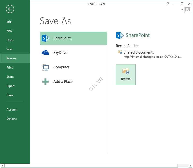 su dung Excel Service 