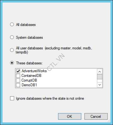 THỰC HIỆN BẢO TRÌ DỮ LIỆU