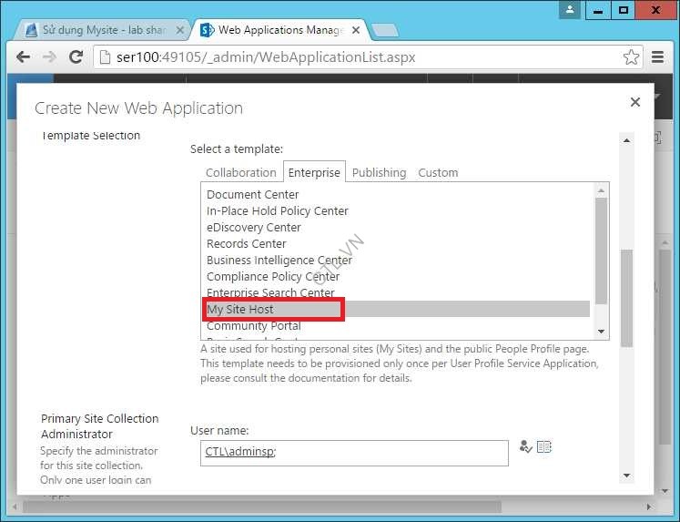 Website Cá Nhân (Mysite) và Sử Dụng Onedrive