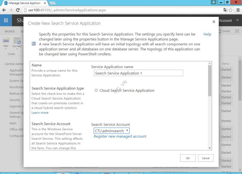 TÌM KIẾM TRONG SHAREPOINT 2016