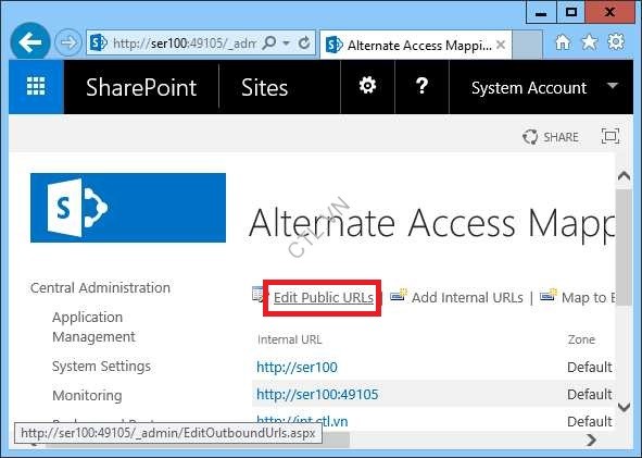 CẤU HÌNH SECURE SHAREPOINT 2016 DÙNG SSL