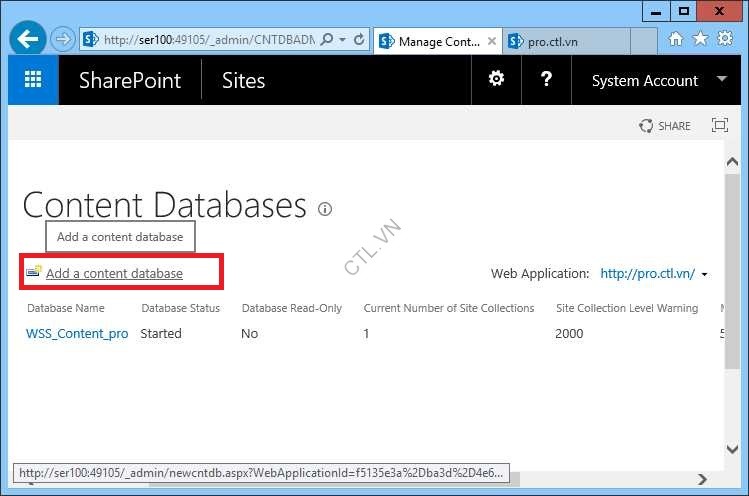 ENABLE PROJECT SERVER 2016