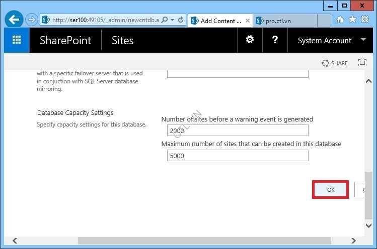 ENABLE PROJECT SERVER 2016