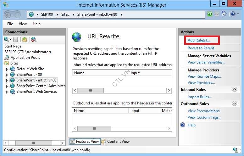CẤU HÌNH SECURE SHAREPOINT 2016 DÙNG SSL