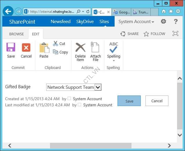 SỬ DỤNG COMMUNITY SITE XÂY DỰNG DIỄN ĐÀN