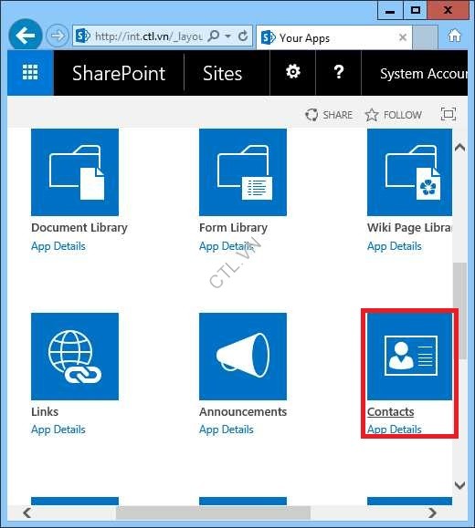 Đồng Bộ Contact & Calendar