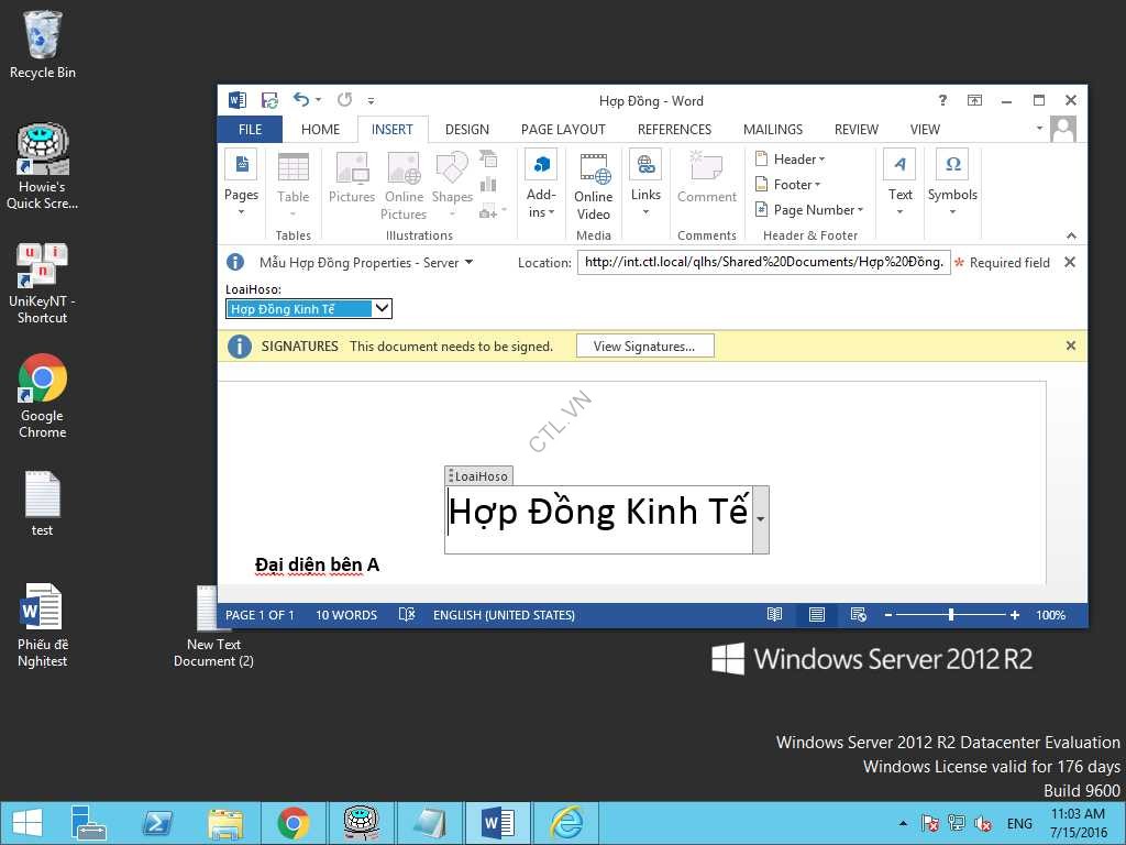 xây dựng ứng dụng Collect Signatures Workflow