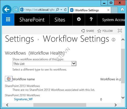 xây dựng ứng dụng Collect Signatures Workflow