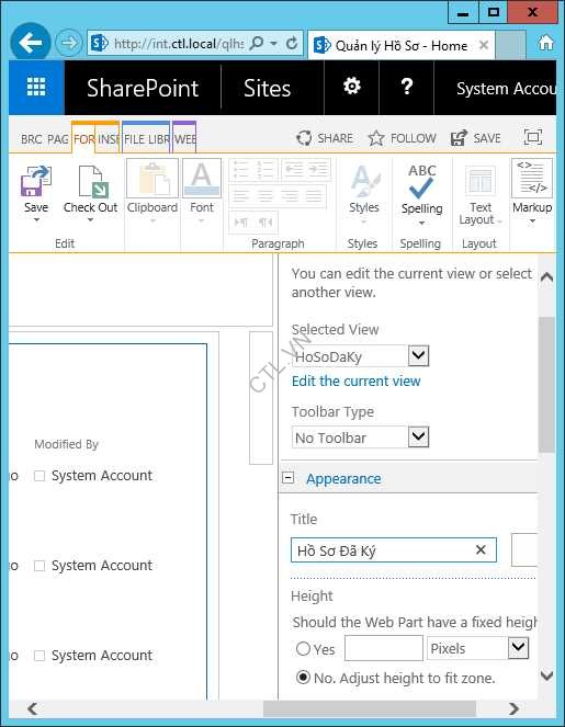 xây dựng ứng dụng Collect Signatures Workflow