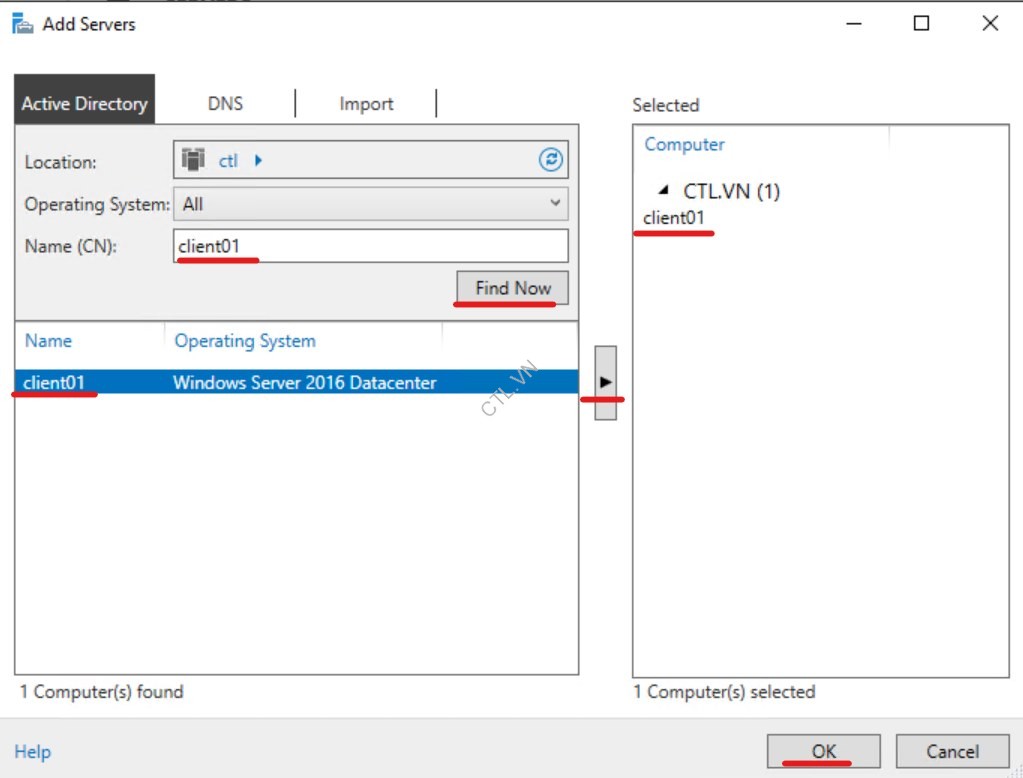 Lab Windows Server 2016