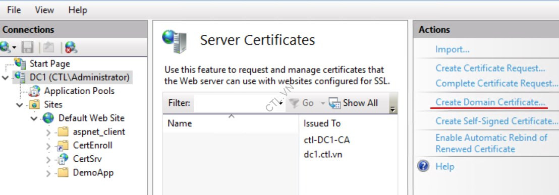 AD FS & Web Application 