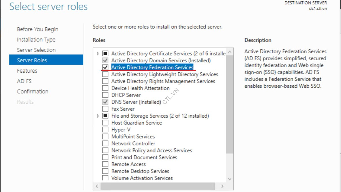 AD FS & Web Application 