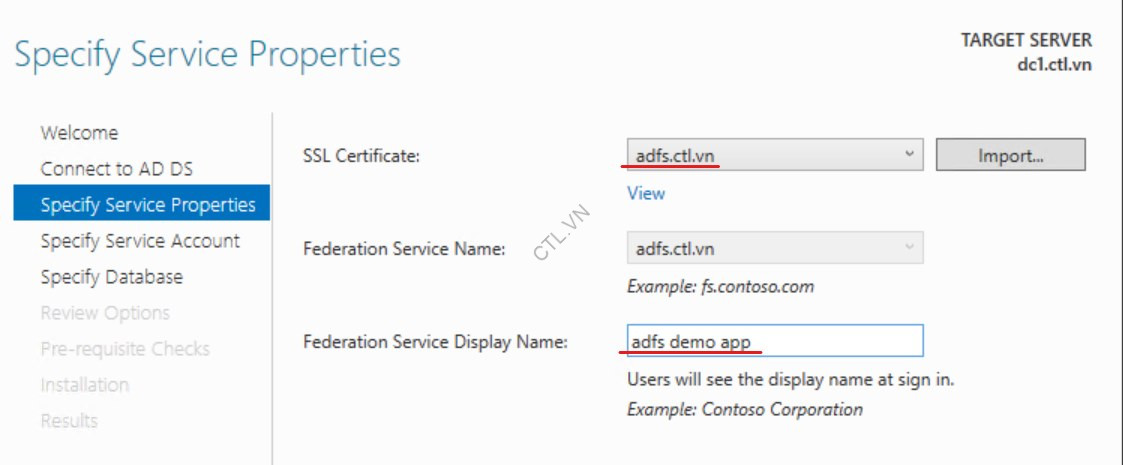 AD FS & Web Application 