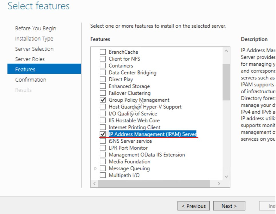 IP Address Management (IPAM) Server